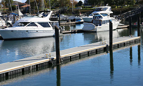 Aluminum Pontoon Marina Refurbishment Launched in Washington U.S.A.